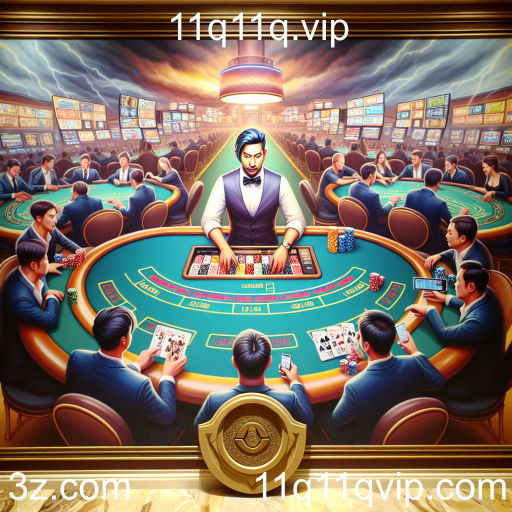 A Revolução dos Jogos com Live Dealers no 11q11q.vip